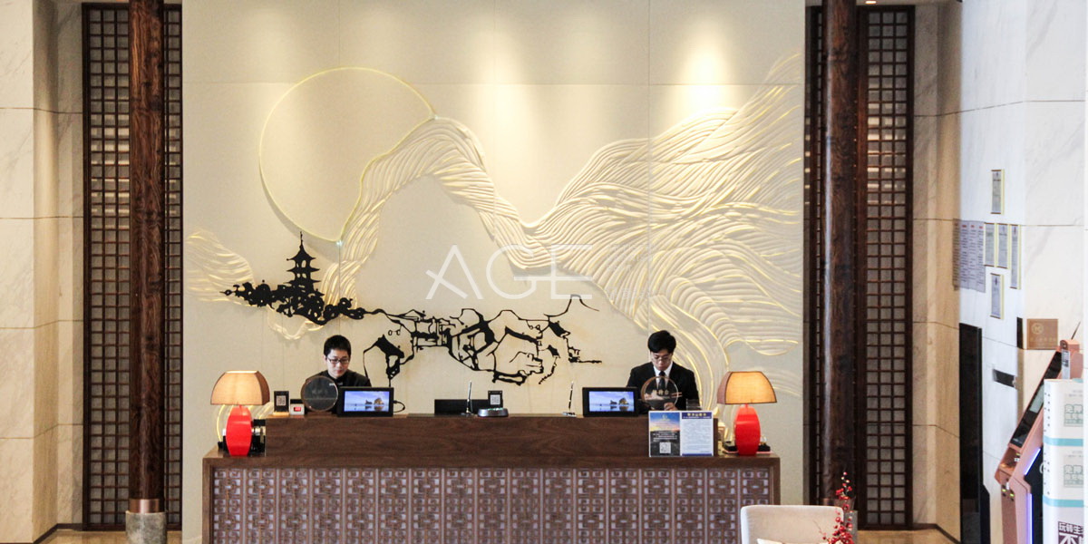 酒店大堂設計要充分呈現酒店特色，酒店設計很關鍵
